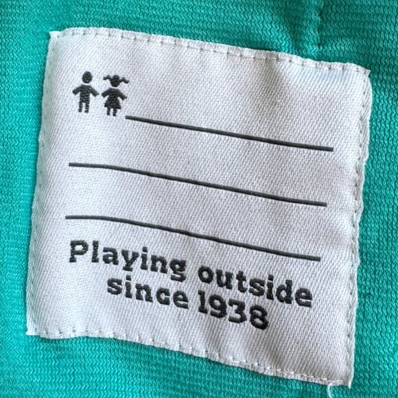 COLUMBIA Toddler fleece jacket, Full zip, Size 12-18 mo, Teal, Blue, Gray, White - Picture 6 of 7